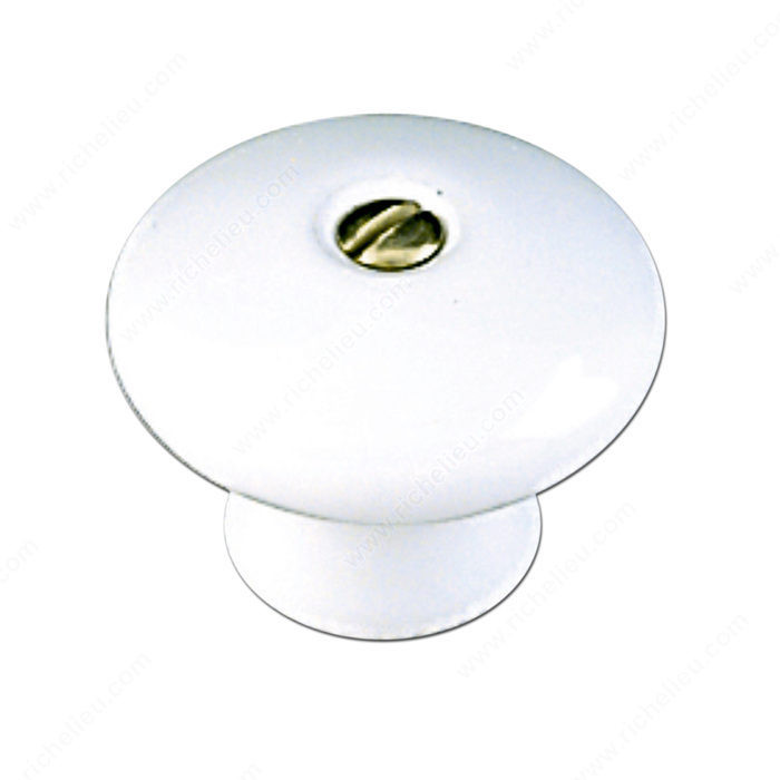 Eclectic Ceramic Knob - 6010, Diameter - Overall Dimensions 35 mm, Projection - Overall Dimensions 28 mm PRO-PACK 5