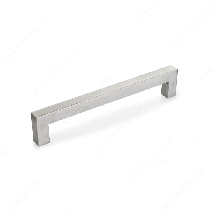 Contemporary Stainless Steel Pull - 604, Center to Center 192 mm, Length - Overall Dimensions 207 mm