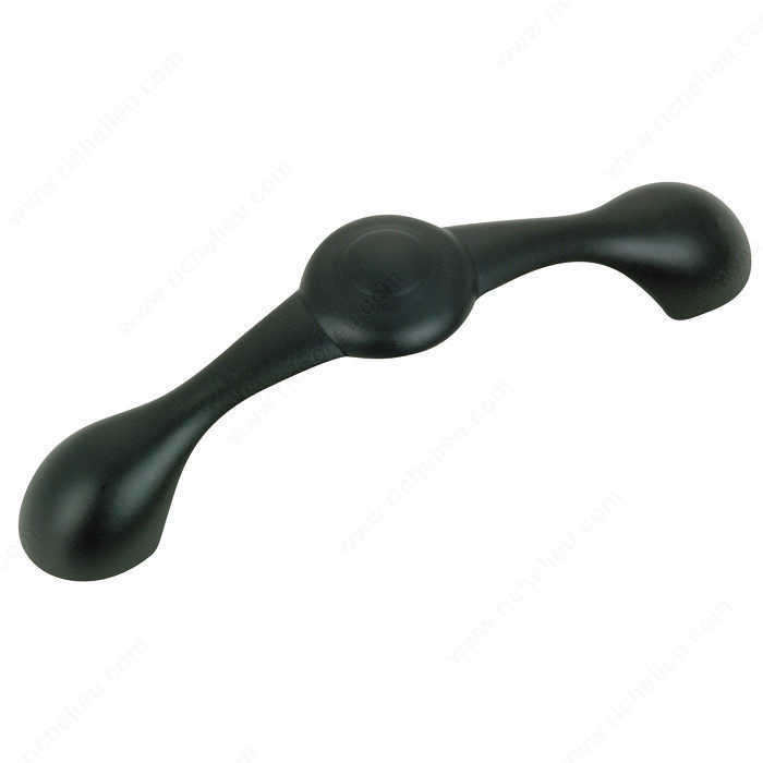 Traditional Metal Pull - 6099, Finish Matte Black