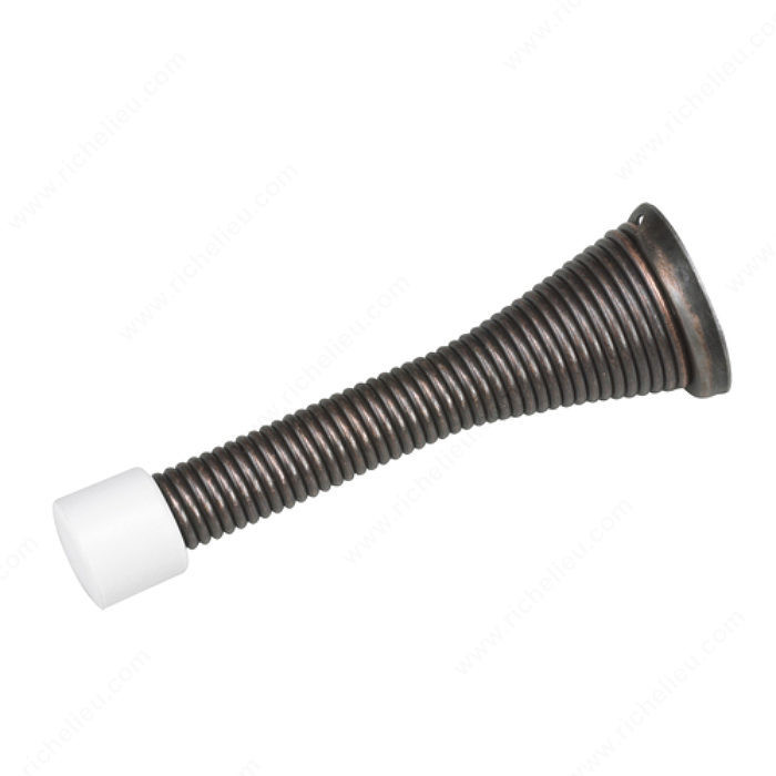 Flexi Door Stop, Protects walls from swing of door., Finish Oil-Rubbed Bronze, Projection - Overall Dimensions 3 1/8 in PRO-PACK 3