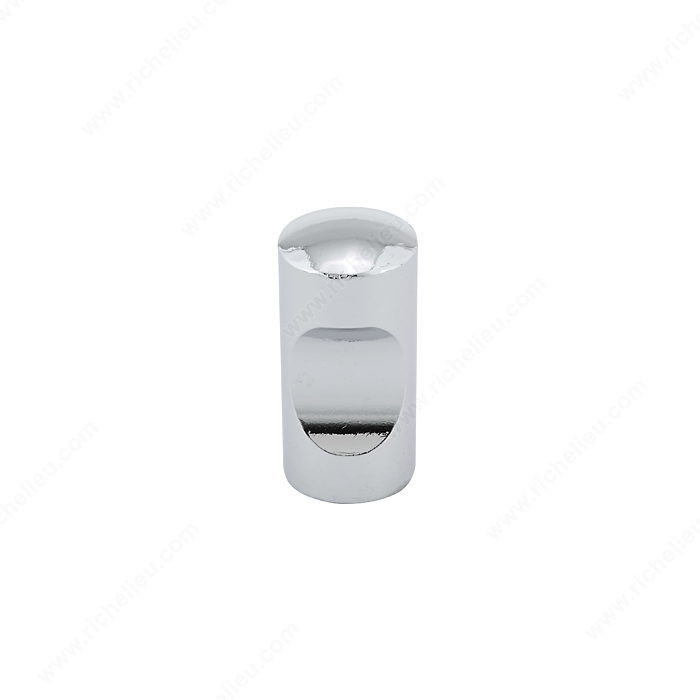 Contemporary Metal Knob - 6192, Finish Chrome PRO-PACK 2