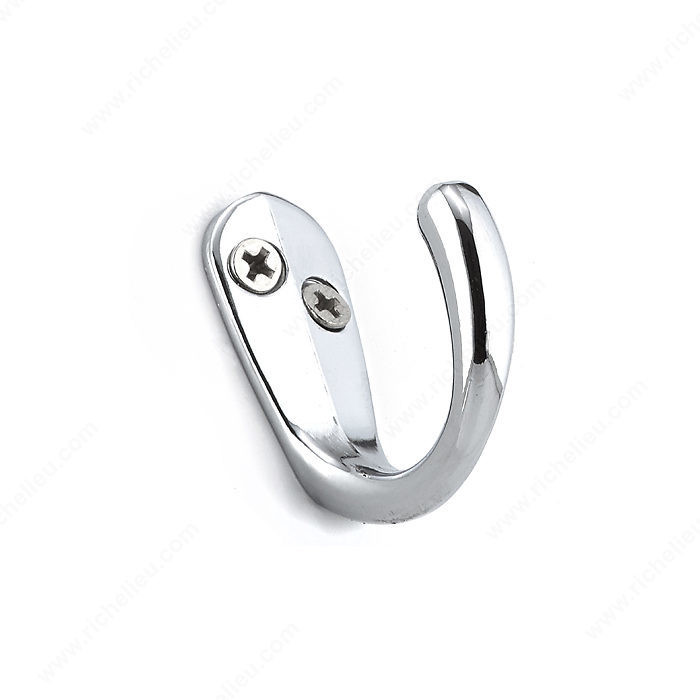 Utility Metal hook - 6506, Finish Chrome PRO-PACK 5