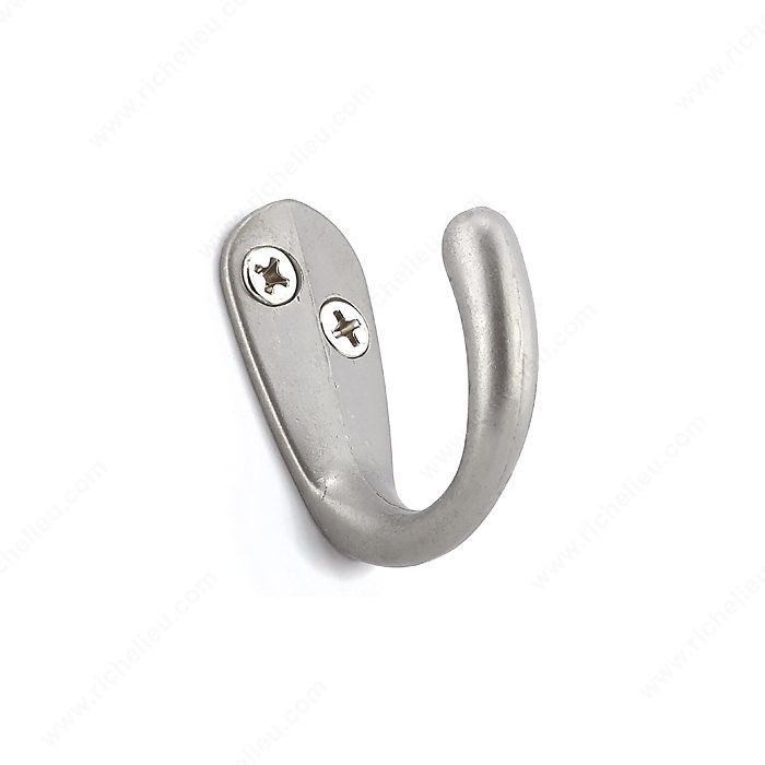 Utility Metal hook - 6506, Finish Matte Nickel PRO-PACK 5
