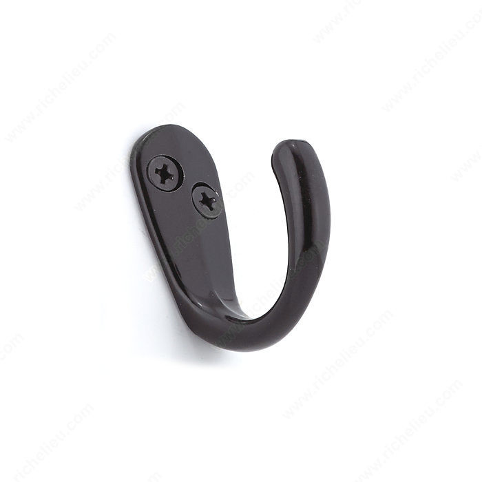 Utility Metal hook - 6506, Finish Black PRO-PACK 5