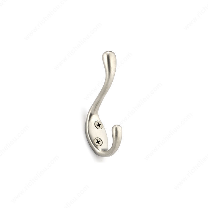 Utility Metal Hook - 6514, Finish Matte Nickel PRO-PACK 3
