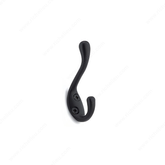 Utility Metal Hook - 6514, Finish Black PRO-PACK 3
