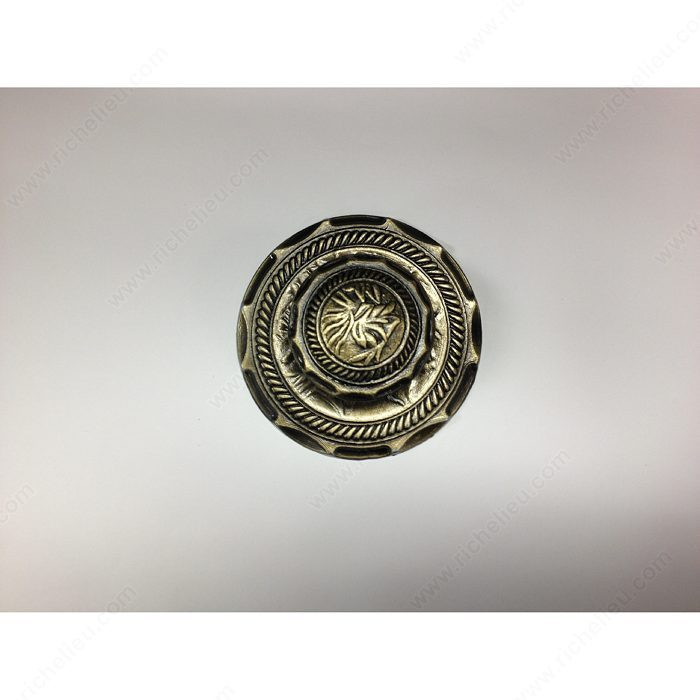 Traditional Brass Knob - 663,PRO-PACK 2