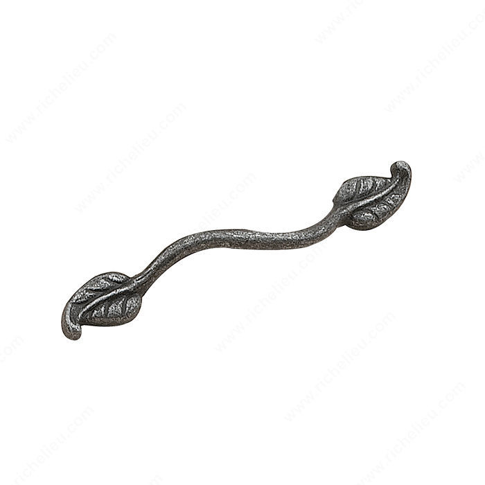 Eclectic Metal Pull - 667, Finish Natural Iron PRO-PACK 2