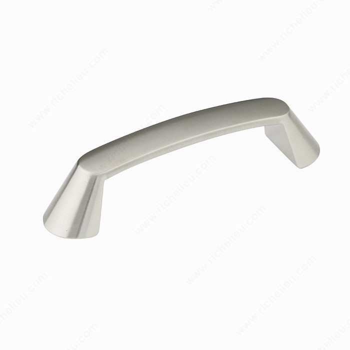 Contemporary Metal Pull - 674, Center to Center 96 mm, Length - Overall Dimensions 110 mm