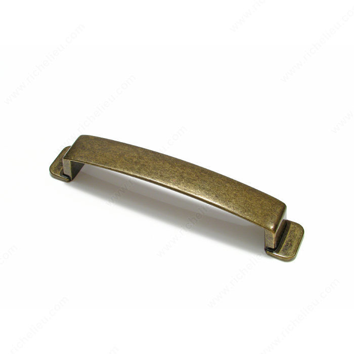 Traditional Metal Pull - 7009, Finish Burnished Brass