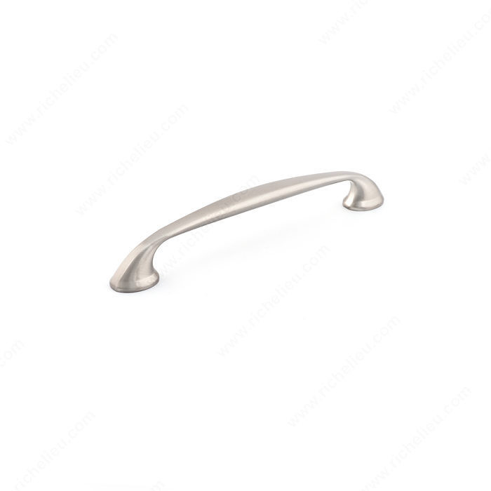 Transitional Metal Pull - 7226, Center to Center 160 mm, Finish Brushed Nickel, Projection - Overall Dimensions 29 mm