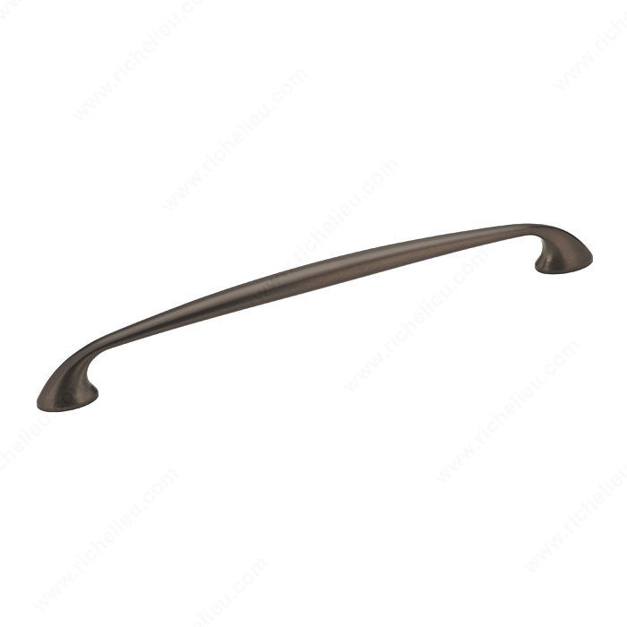 Transitional Metal Pull - 7226, Center to Center 256 mm, Finish Honey Bronze, Projection - Overall Dimensions 33 mm