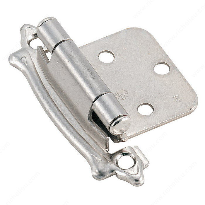 Hinge - 7329, Finish Sterling Nickel