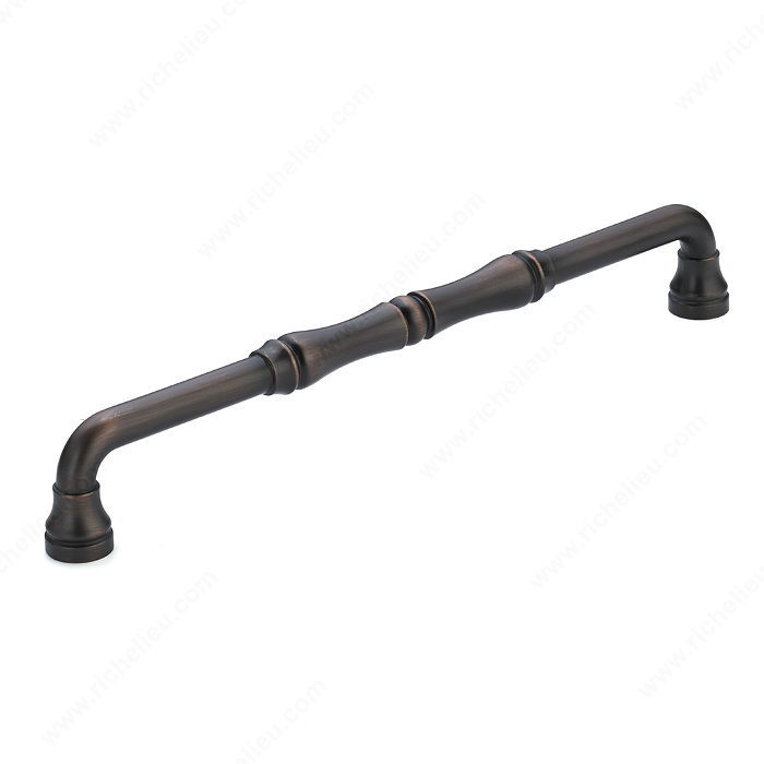 Traditional Metal Appliance Pull - 7403, Finish Brushed Oil-Rubbed Bronze