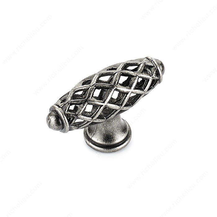 Traditional Metal Knob - 7495, Finish Natural Iron