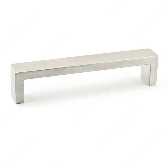 Contemporary Stainless Steel Pull - 7544, Center to Center 128 mm, Finish Stainless Steel