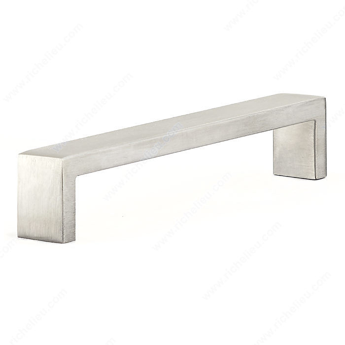 Contemporary Stainless Steel Pull - 7544, Center to Center 160 mm, Finish Stainless Steel