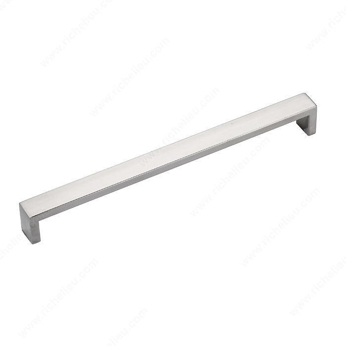 Contemporary Stainless Steel Pull - 7544, Center to Center 257 mm, Finish Polished Stainless Steel