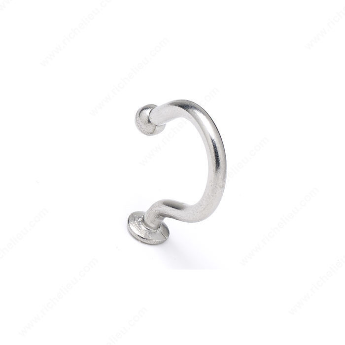 Utility Stainless Steel Hook - 7570, Ideal for Handbags, Height - Overall Dimensions 18 mm, Projection - Overall Dimensions 23 mm PRO-PACK 3