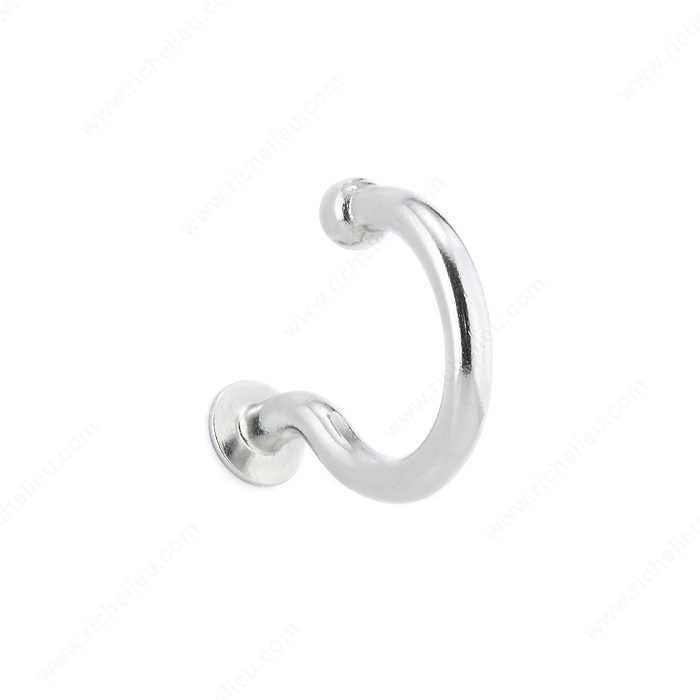 Utility Stainless Steel Hook - 7570, Ideal for Handbags, Height - Overall Dimensions 25.5 mm, Projection - Overall Dimensions 32 mm PRO-PACK 2
