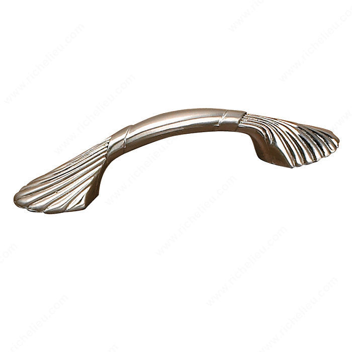 Traditional Metal Pull - 760A, Finish Brushed Nickel PRO-PACK 2