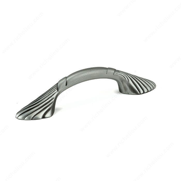 Traditional Metal Pull - 760A, Finish Antique Iron PRO-PACK 2