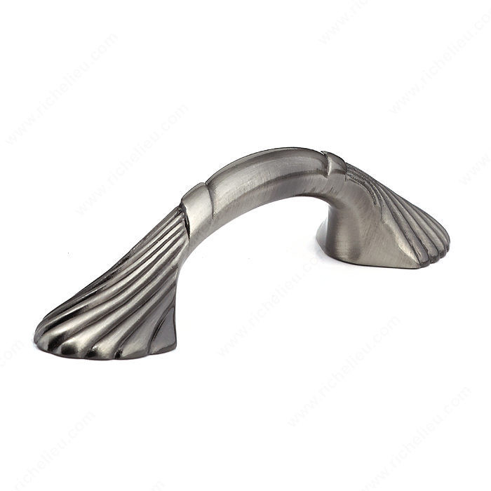 Traditional Metal Pull - 760A, Finish Satin Black Nickel PRO-PACK 2