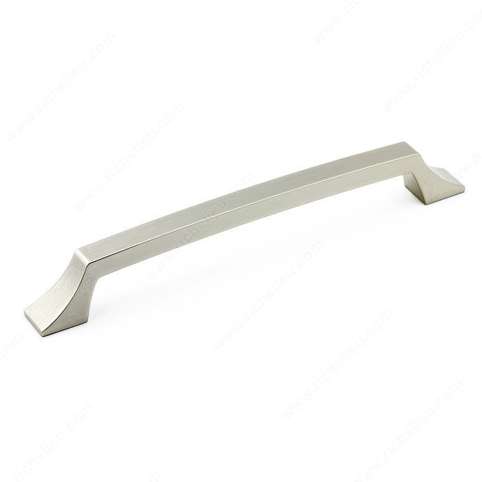 Transitional Metal Pull - 765, Center to Center 192 mm, Finish Polished Nickel, Projection - Overall Dimensions 33 mm