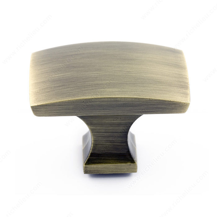 Transitional Metal Knob - 7654, Finish Antique English PRO-PACK 2