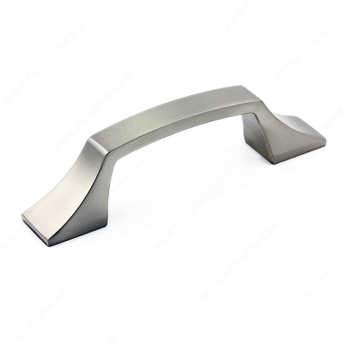 Transitional Metal Pull - 765, Center to Center 96 mm, Finish Brushed Nickel, Projection - Overall Dimensions 30 mm PRO-PACK 2