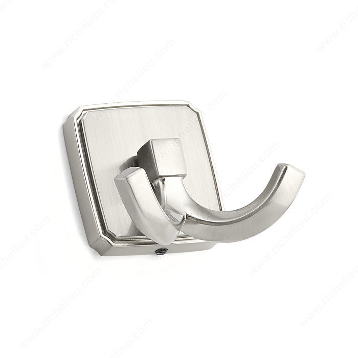 Transitional Metal Hook - 7702, Finish Brushed Nickel