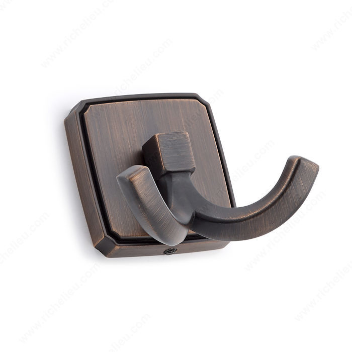Transitional Metal Hook - 7702, Finish Brushed Oil-Rubbed Bronze