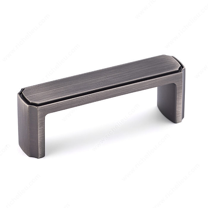 Transitional Metal Pull - 770, Center to Center 3 in, Finish Antique Nickel, Projection - Overall Dimensions 29 mm PRO-PACK 2