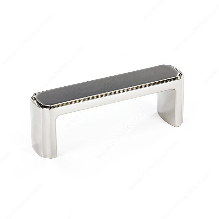 Transitional Metal Pull - 770, Center to Center 3 in, Finish Polished Nickel, Projection - Overall Dimensions 29 mm PRO-PACK 2