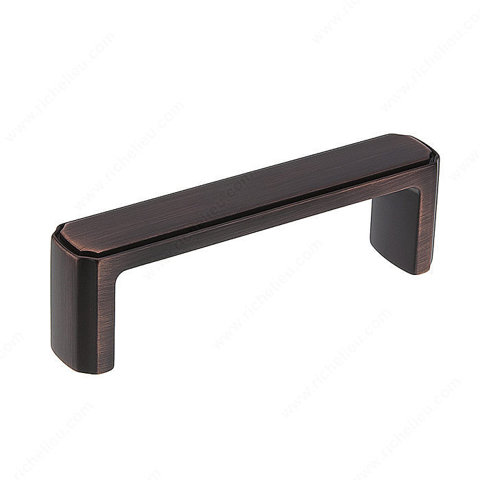 Transitional Metal Pull - 770, Center to Center 3 in, Finish Brushed Oil-Rubbed Bronze, Projection - Overall Dimensions 29 mm PRO-PACK 2