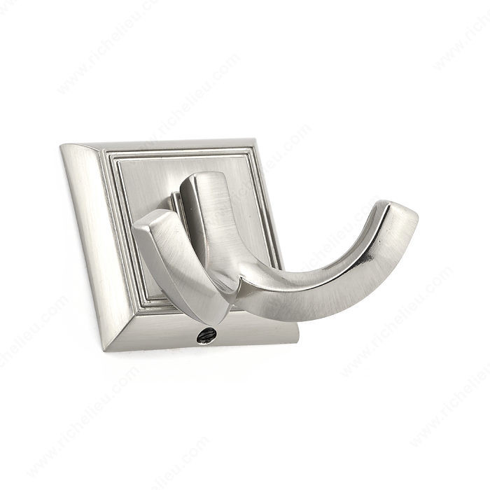 Transitional Metal Hook - 7752, Finish Brushed Nickel