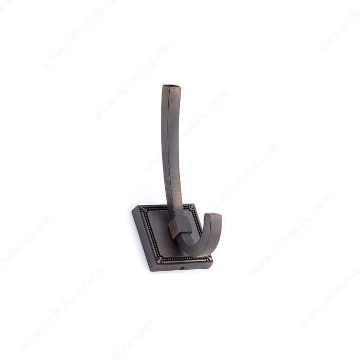 Transitional Metal Hook - 7801, Finish Brushed Oil-Rubbed Bronze