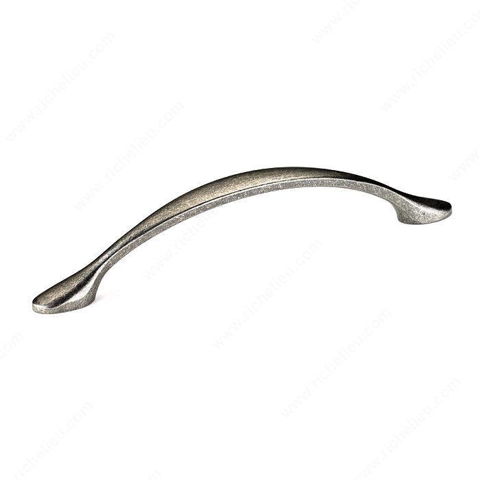 Traditional Metal Pull - 7815, Finish Pewter, Screw/Nail 8/32 (Included) PRO-PACK 2