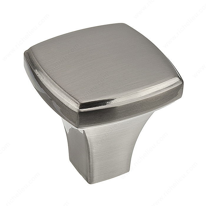 Transitional Metal Knob - 7853, Finish Brushed Nickel PRO-PACK 2