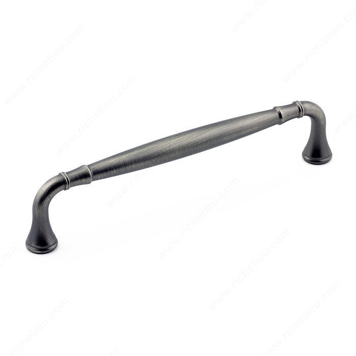 Traditional Metal Pull - 7909, Center to Center 160 mm, Finish Antique Nickel, Projection - Overall Dimensions 40 mm