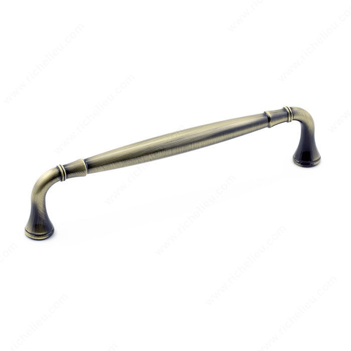 Traditional Metal Pull - 7909, Center to Center 160 mm, Finish Antique English, Projection - Overall Dimensions 40 mm