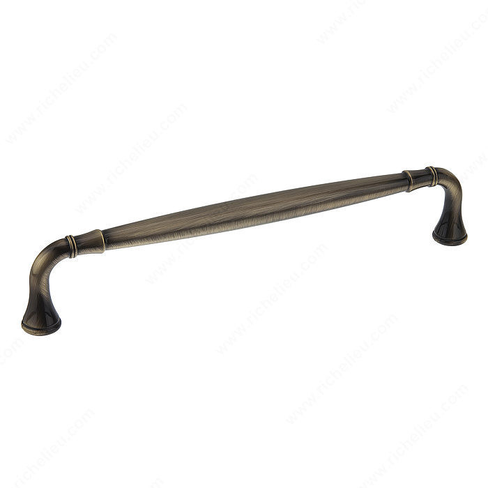 Traditional Metal Pull - 7909, Center to Center 192 mm, Finish Antique English, Projection - Overall Dimensions 40 mm