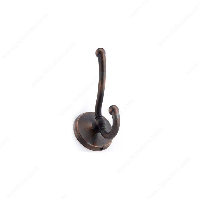 Transitional Metal Hook - 7901, Finish Brushed Oil-Rubbed Bronze