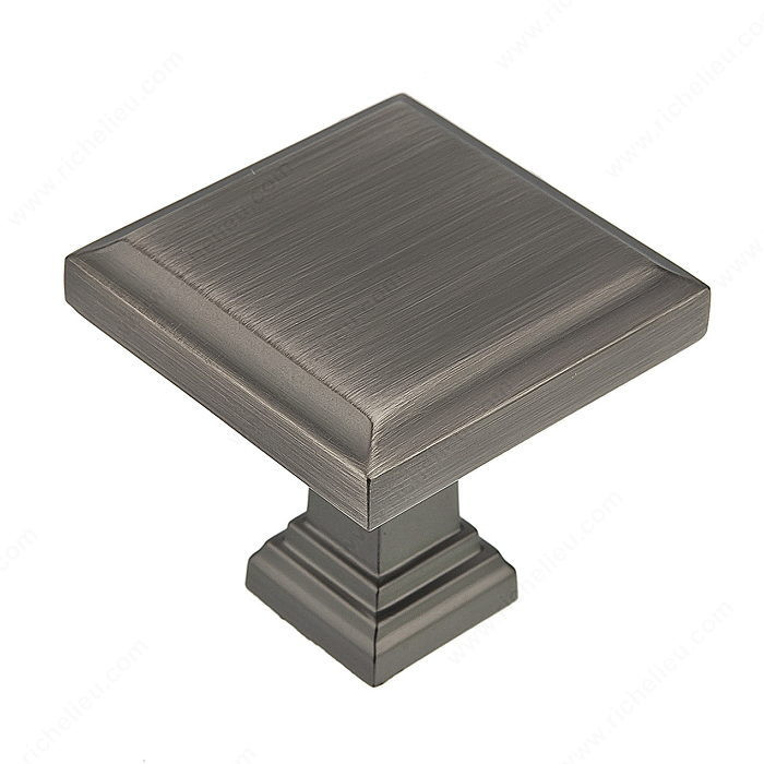 Transitional Metal Knob - 7953, Finish Antique Nickel PRO-PACK 3