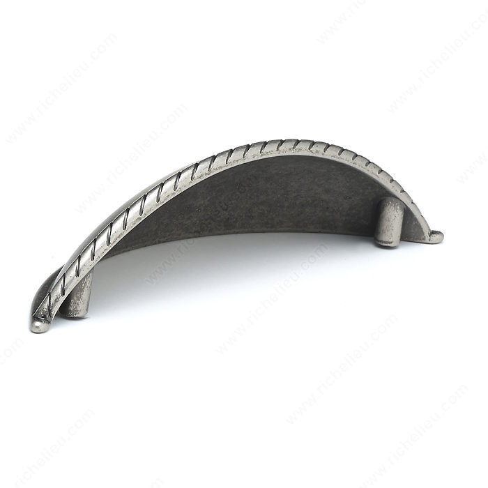 Traditional Metal Pull - 8023, Finish Pewter PRO-PACK 2