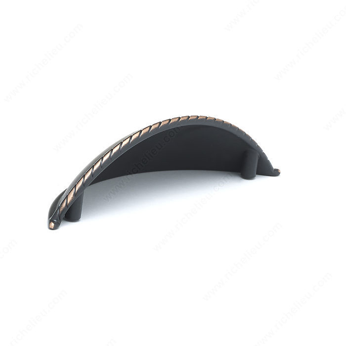 Traditional Metal Pull - 8023, Finish Brushed Oil-Rubbed Bronze PRO-PACK 2