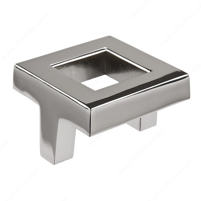 Transitional Metal Knob - 8033, Finish Polished Nickel PRO-PACK 2