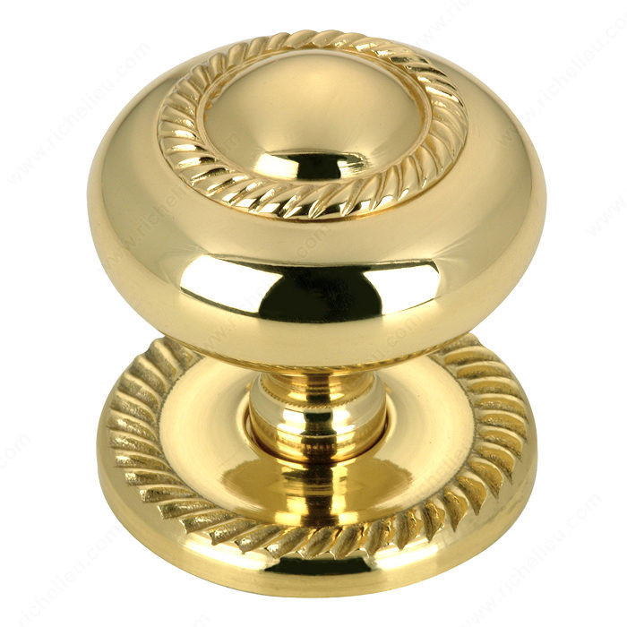 Classic Brass Knob - 8048, Finish Brass