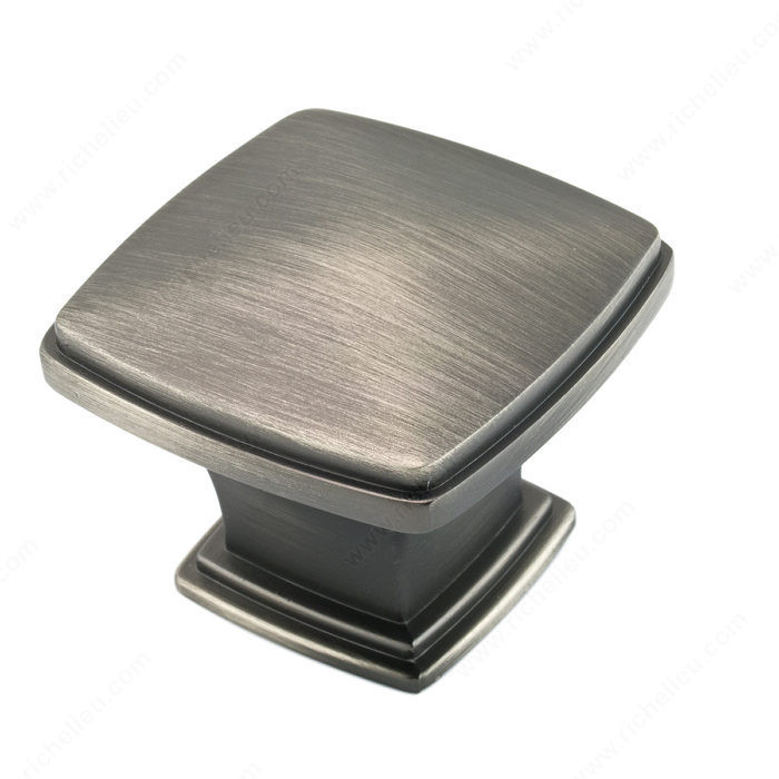 Transitional Metal Knob - 810, Finish Antique Nickel PRO-PACK 2
