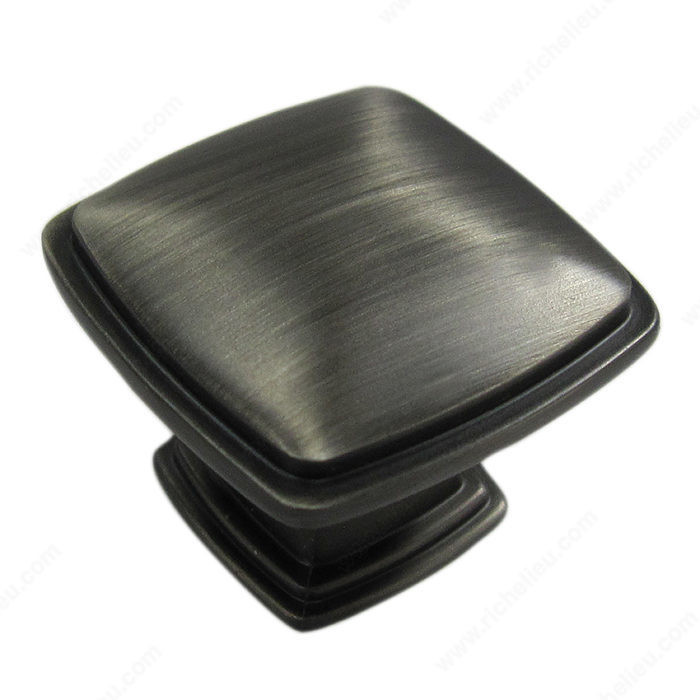 Transitional Metal Knob - 810, Finish Antique Nickel PRO-PACK 3